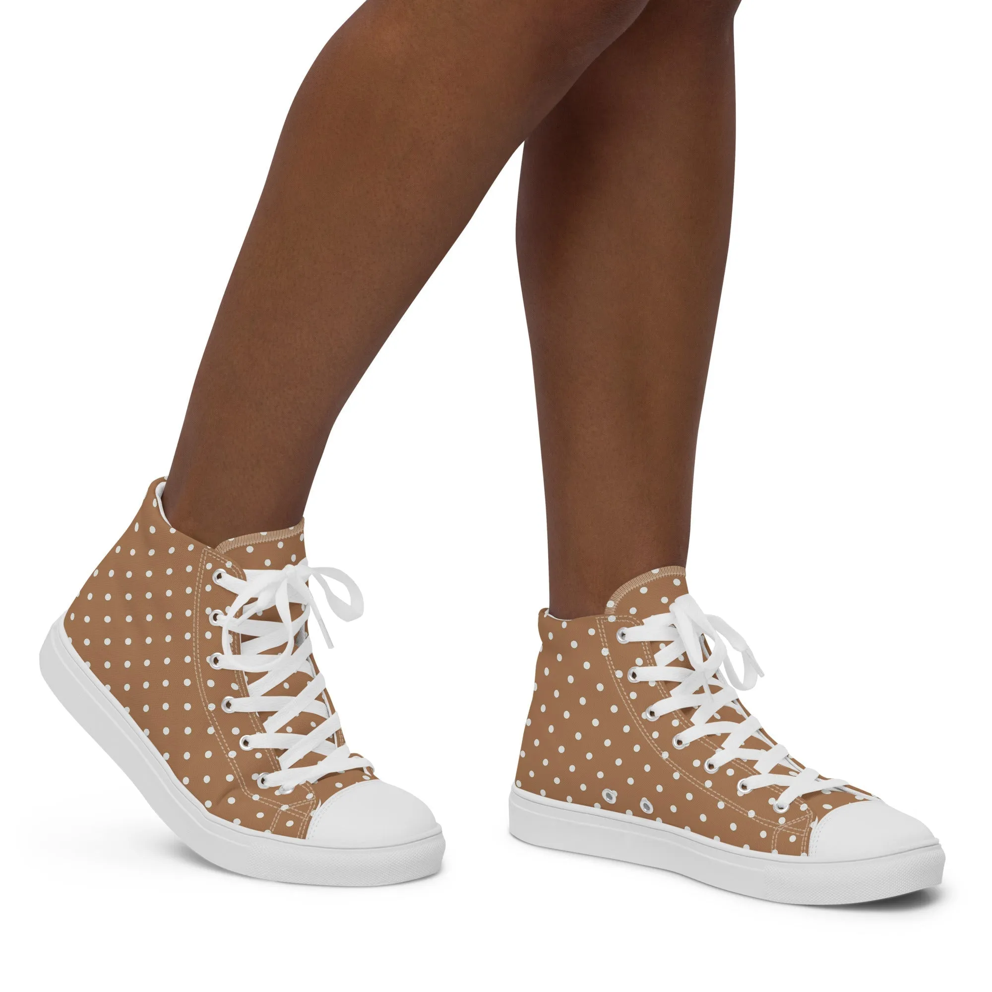Womens high top canvas shoes