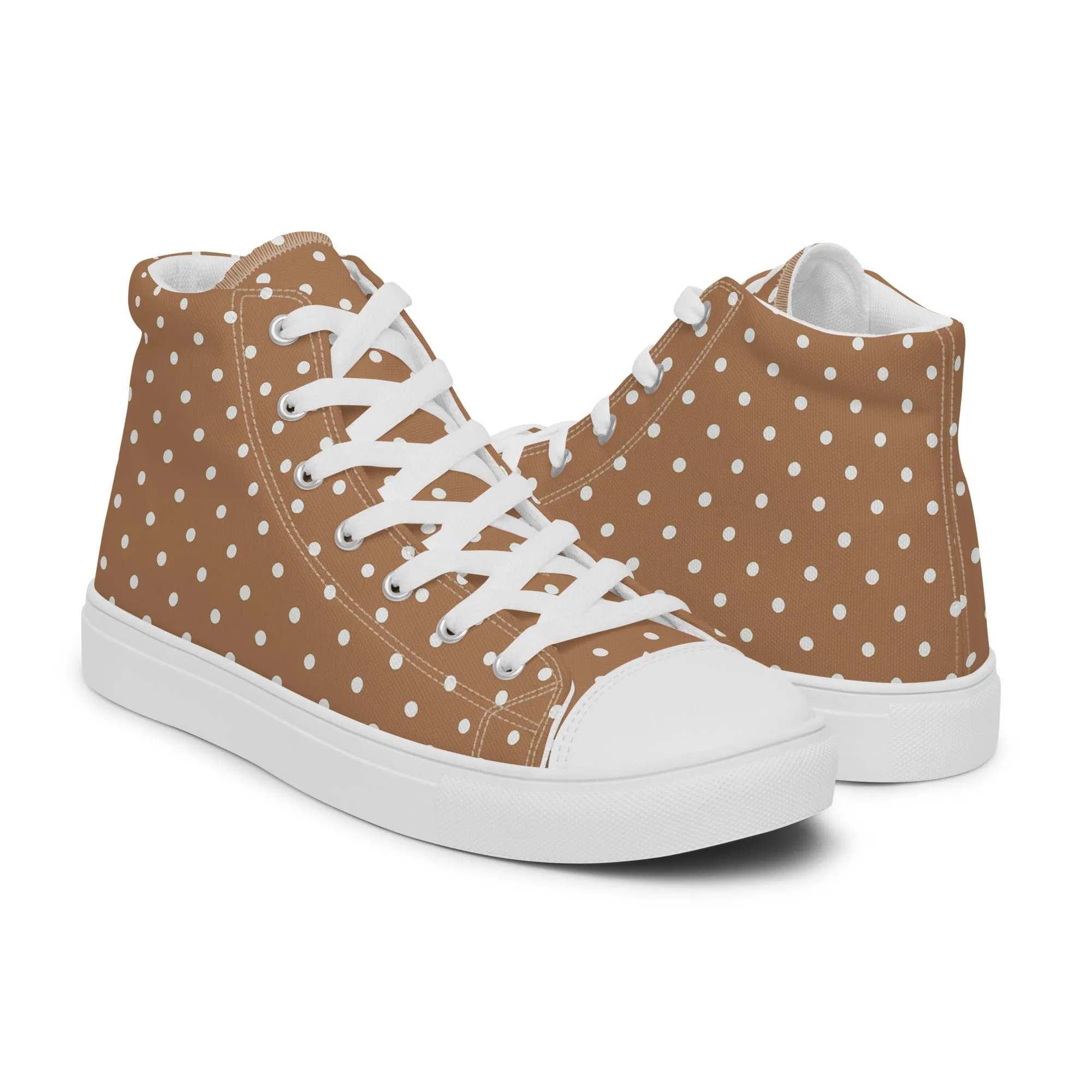 Womens high top canvas shoes