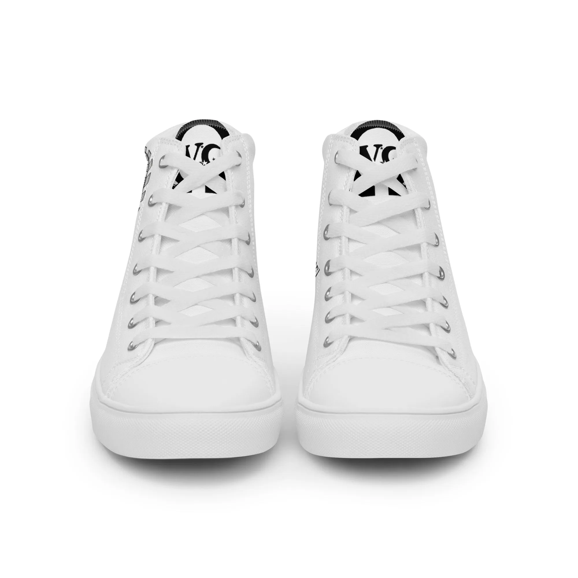 Womens high top canvas shoes