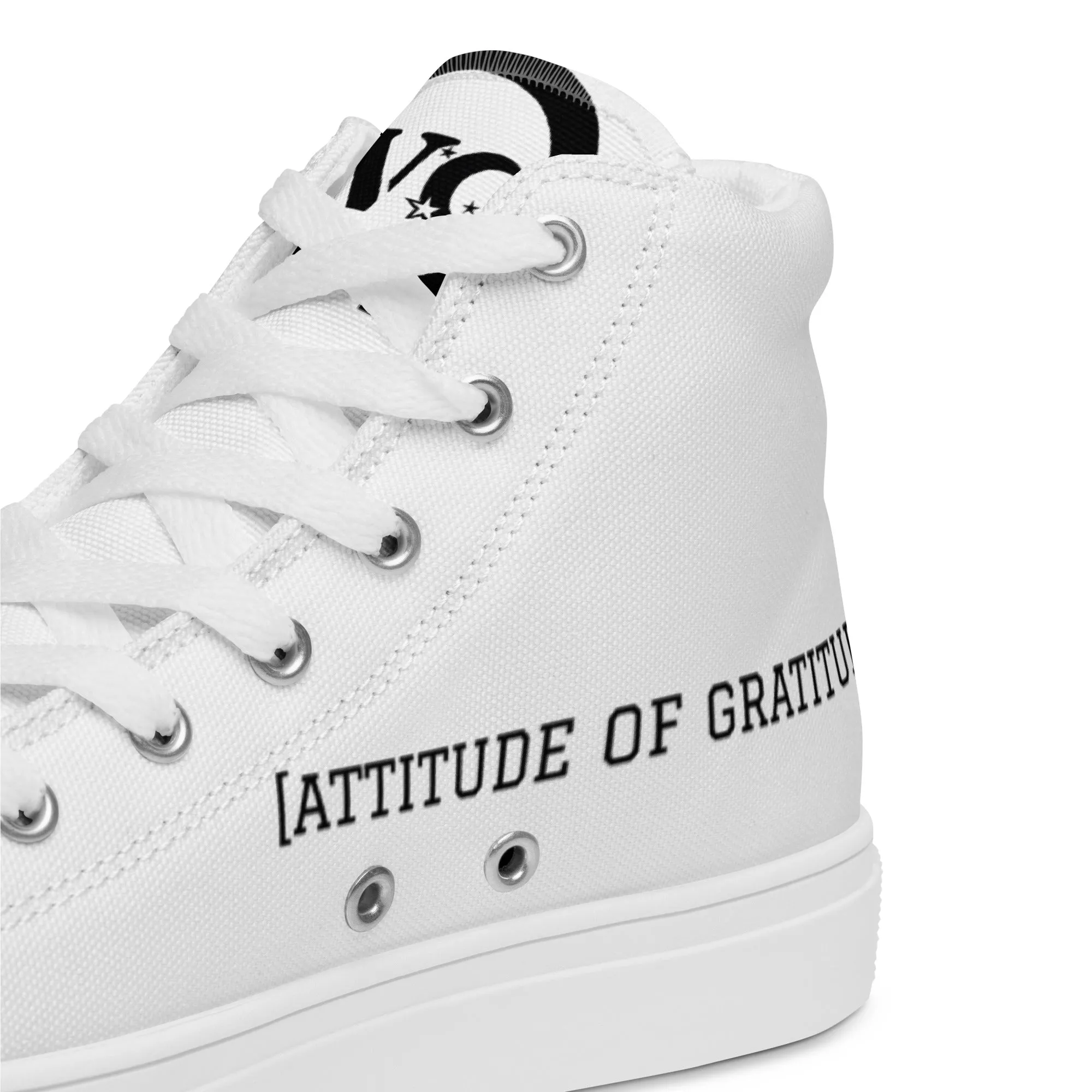 Womens high top canvas shoes