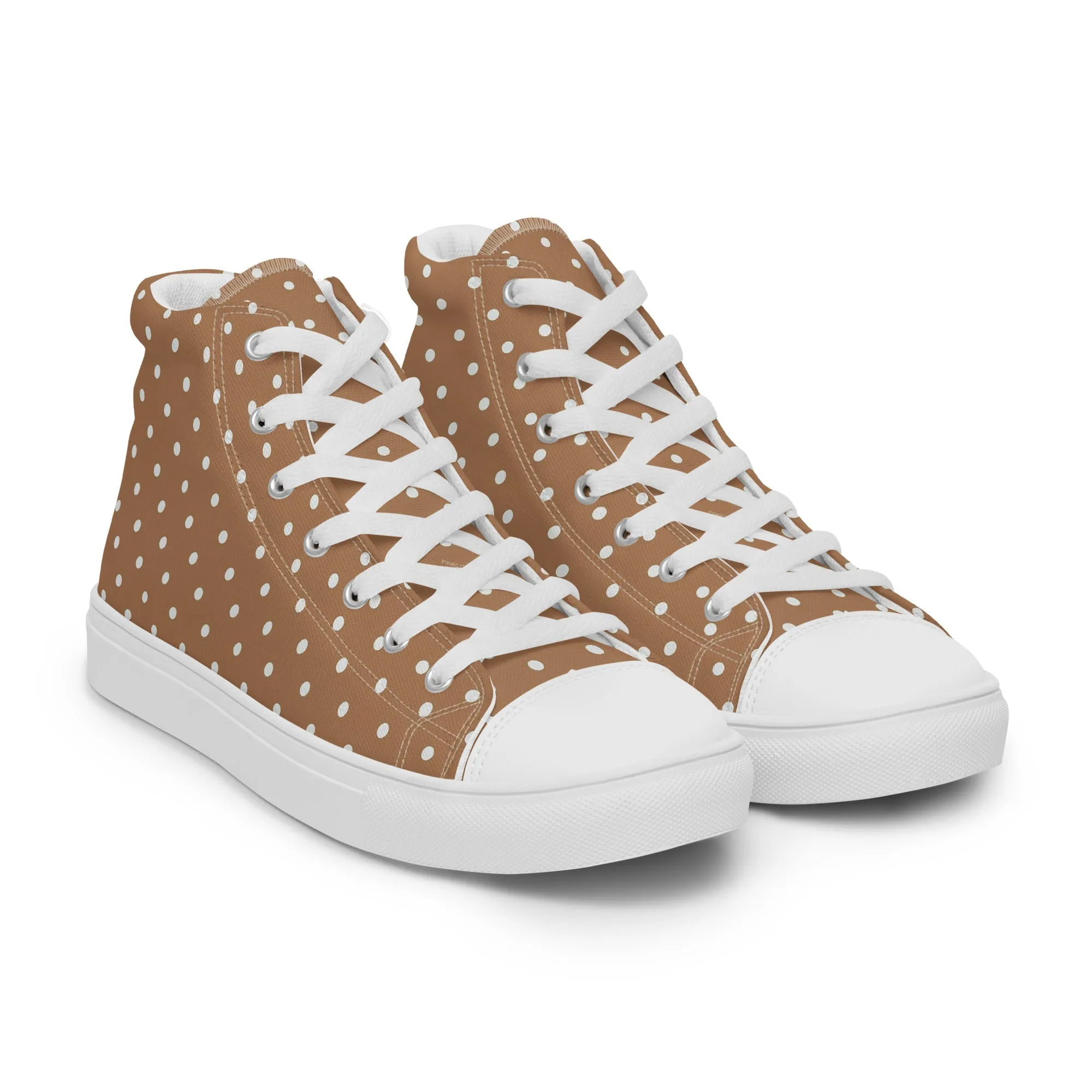 Womens high top canvas shoes