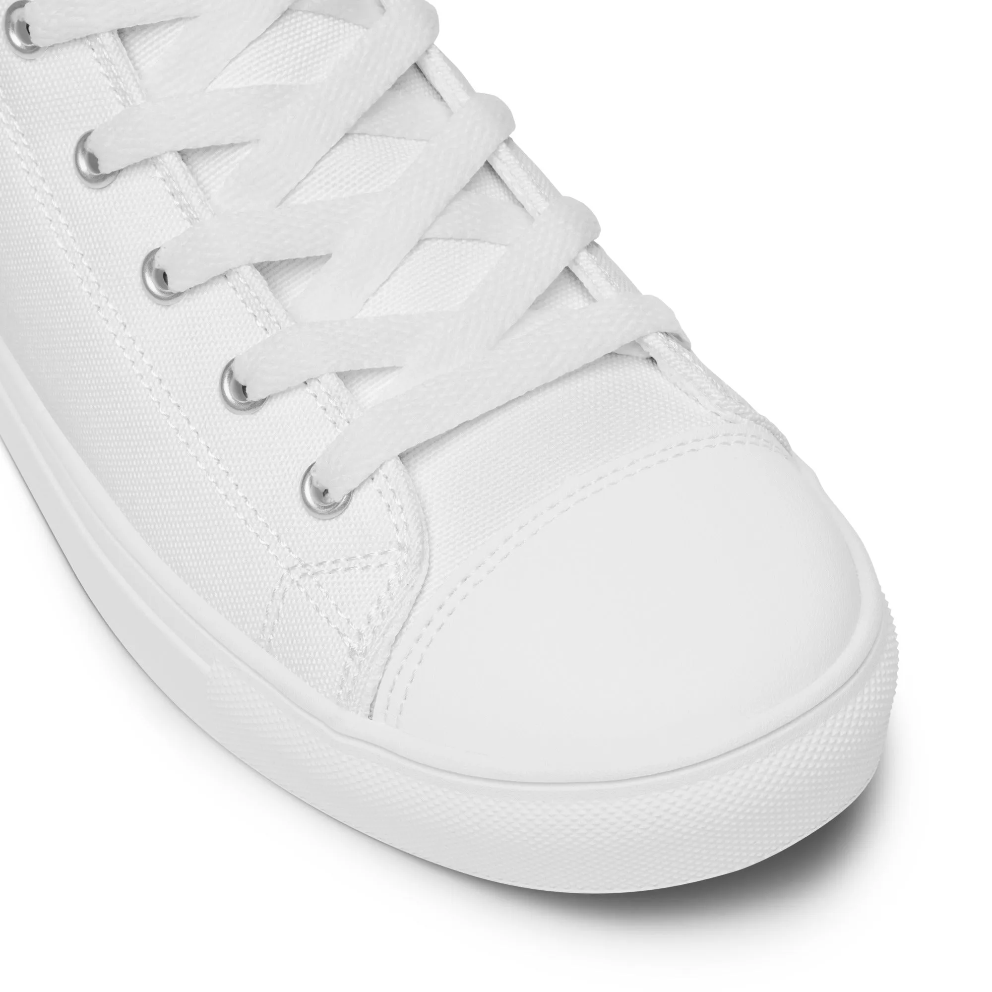 Womens high top canvas shoes