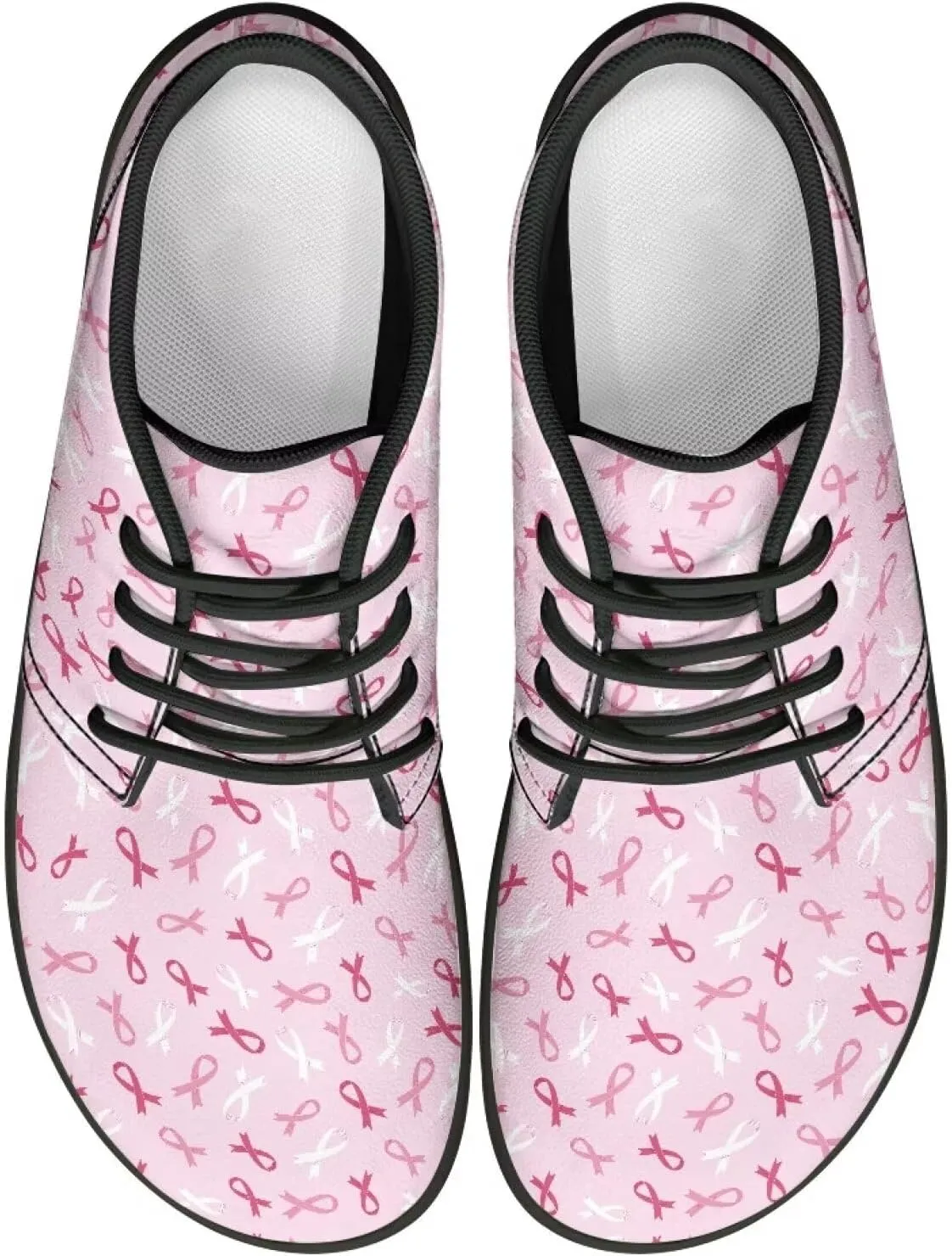 Women's Minimalist Barefoot Shoes | Wide Wide Toe Box Fashion Sneaker | Zero Drop Workout Tennis Training Sneaker US 6-13.5