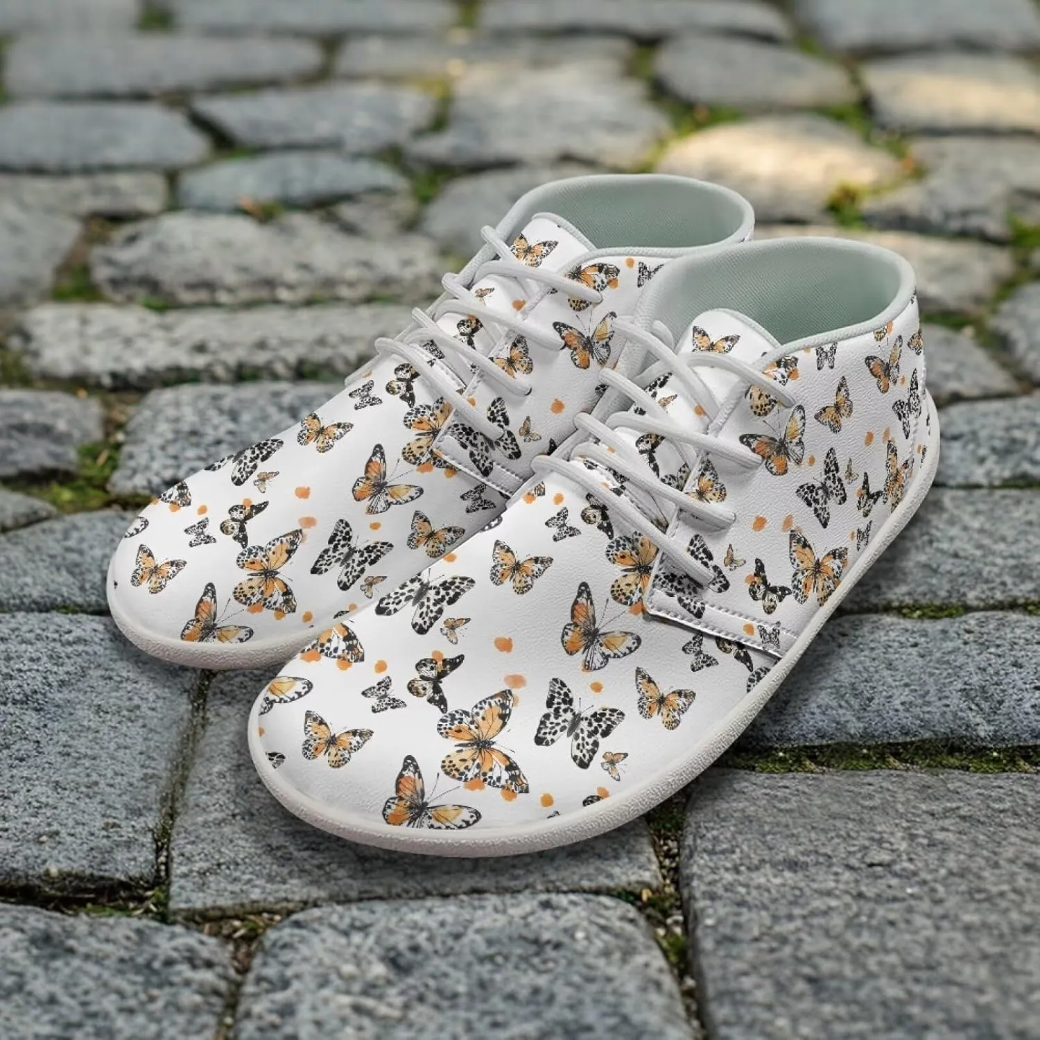 Women's Minimalist Barefoot Shoes | Wide Wide Toe Box Fashion Sneaker | Zero Drop Workout Training Sneaker US 6-13.5