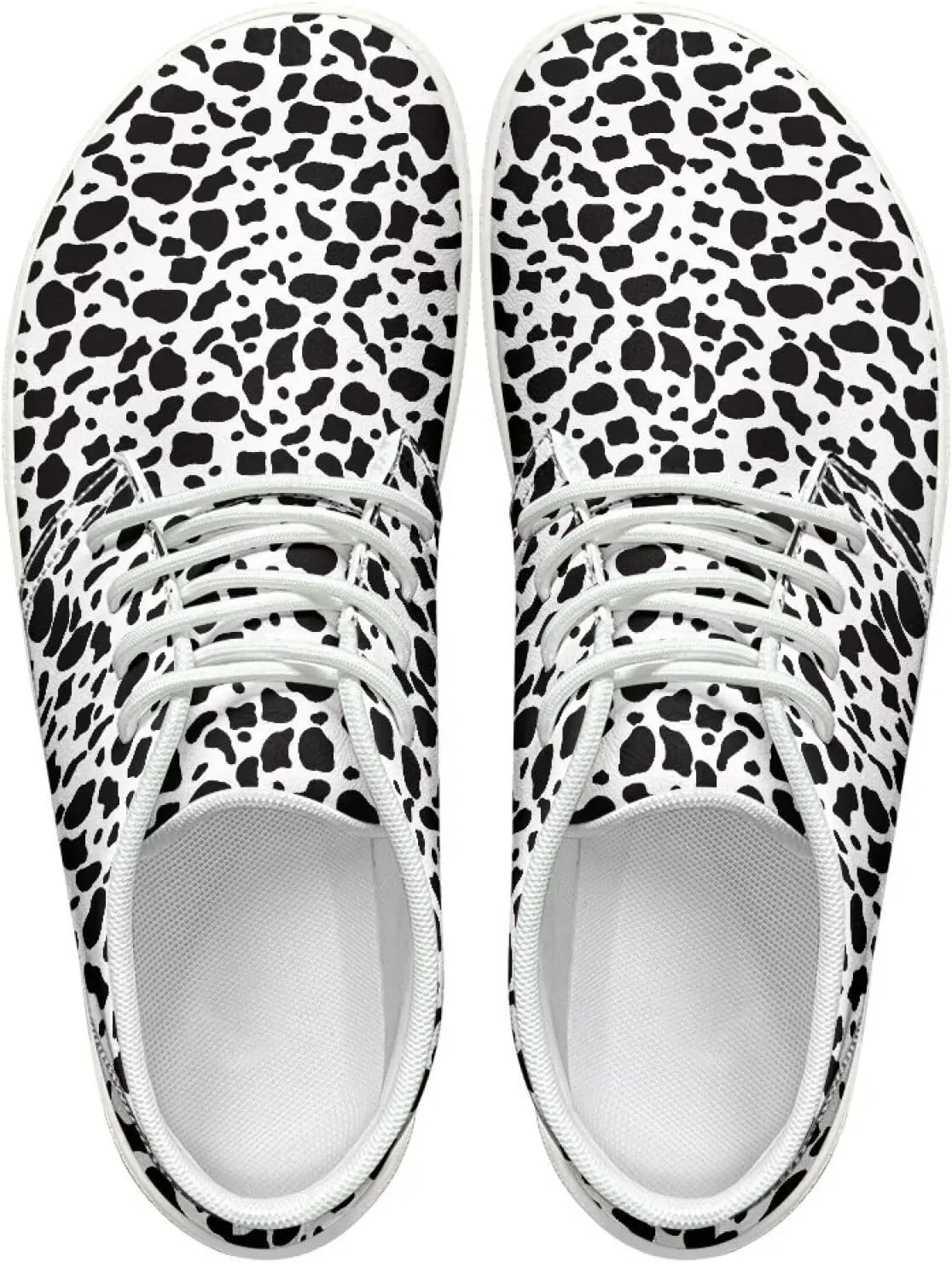 Women's Minimalist Barefoot Shoes | Wide Wide Toe Box Fashion Sneaker | Zero Drop Workout Training Sneaker US 6-13.5