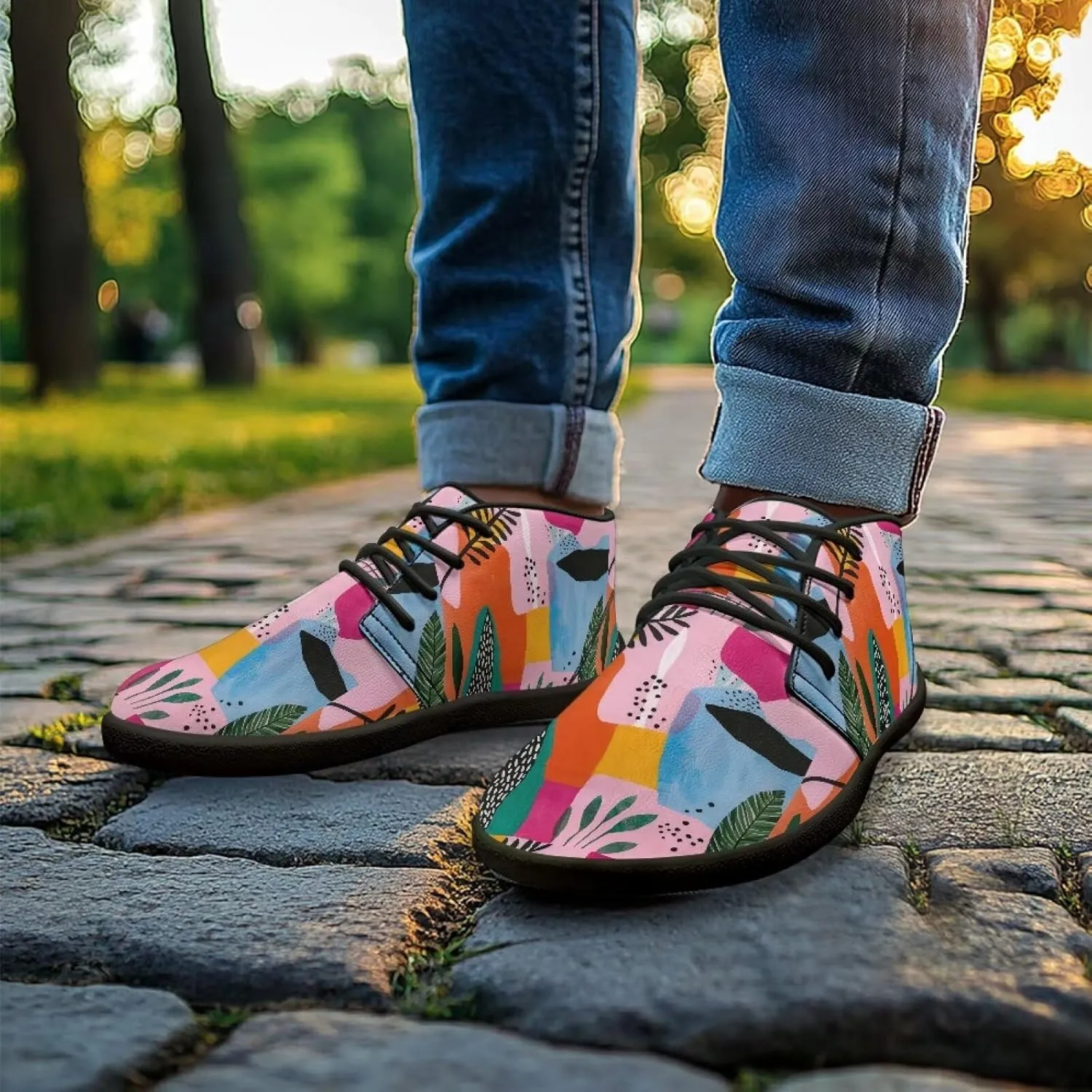 Women's Minimalist Barefoot Shoes | Wide Wide Toe Box Fashion Sneaker | Zero Drop Workout Walking Tennis Shoes US 6-13.5