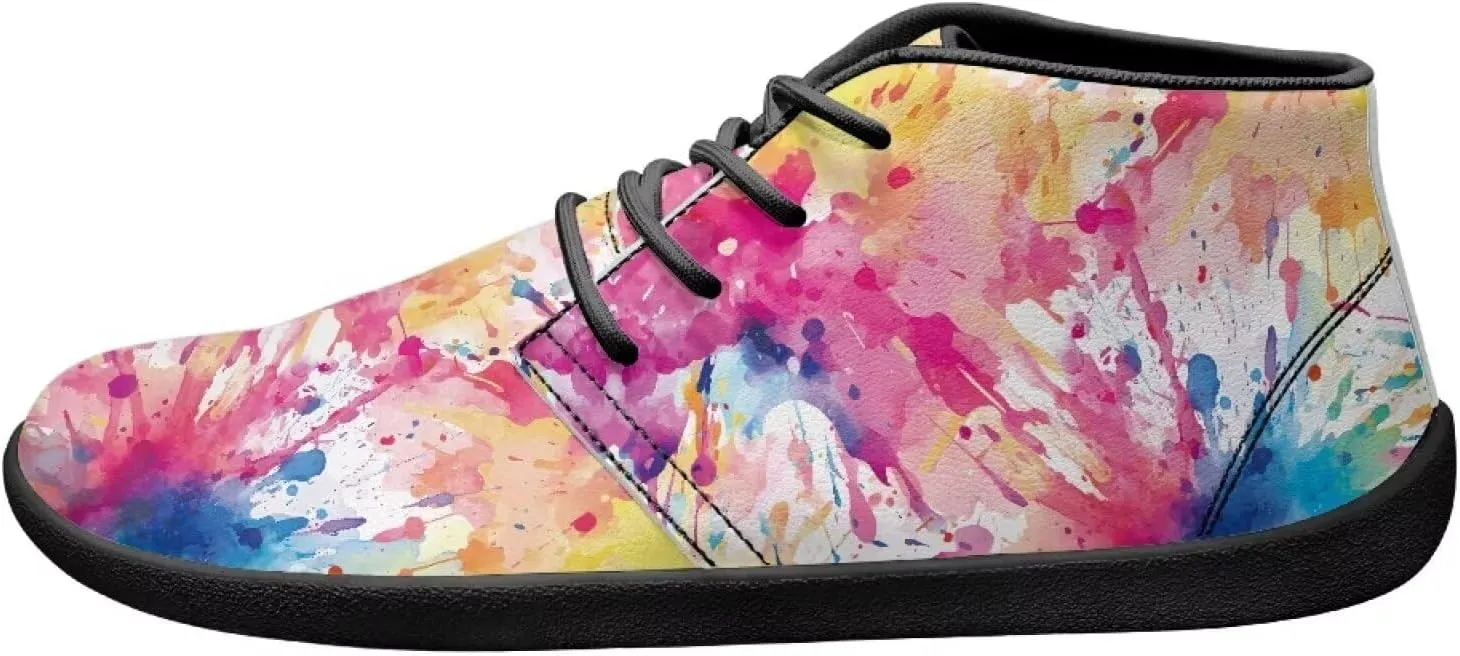 Women's Minimalist Barefoot Shoes | Wide Wide Toe Box Fashion Sneaker | Zero Drop Workout Walking Tennis Shoes US 6-13.5