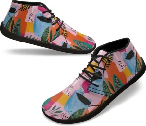 Women's Minimalist Barefoot Shoes | Wide Wide Toe Box Fashion Sneaker | Zero Drop Workout Walking Tennis Shoes US 6-13.5