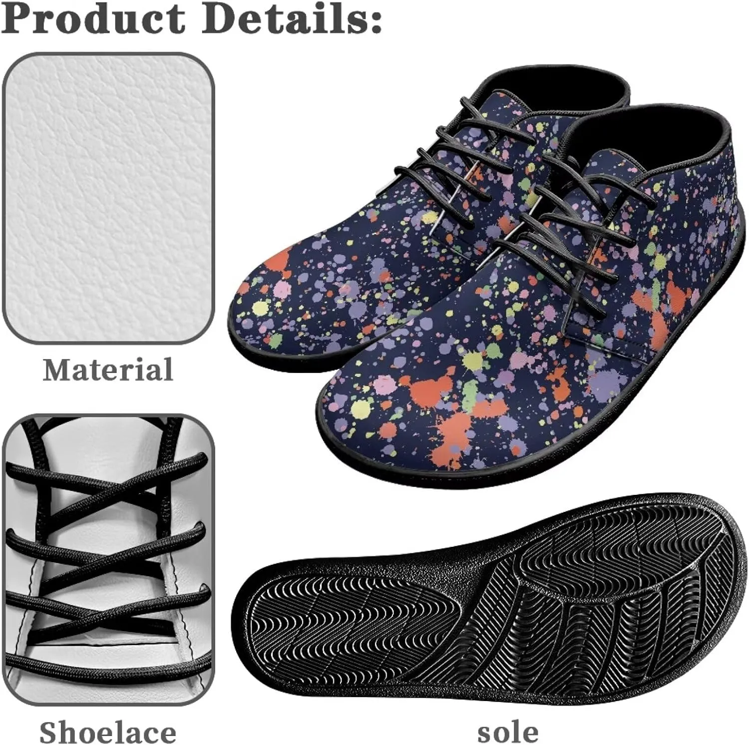 Women's Minimalist Barefoot Shoes | Wide Width Fashion Sneaker | Zero Drop Workout Fashion Sneaker US 6-13.5