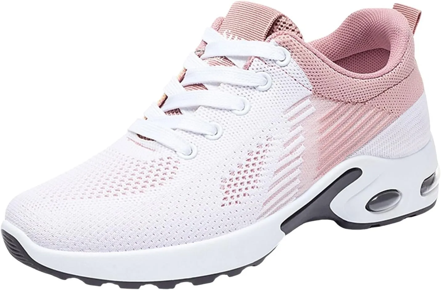 ZWRXW Running Shoes for Women Men Unisex Non-Slip Tennis Gym Workout Athletic Shoes Comfortable Lightweight Breathable Walking Sneakers Summer Fashion Sneaker Footwear