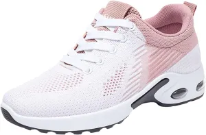 ZWRXW Running Shoes for Women Men Unisex Non-Slip Tennis Gym Workout Athletic Shoes Comfortable Lightweight Breathable Walking Sneakers Summer Fashion Sneaker Footwear